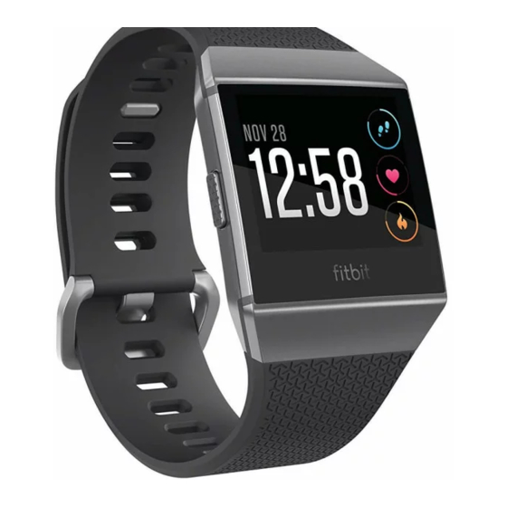Fitbit Zip Ionic User Manual