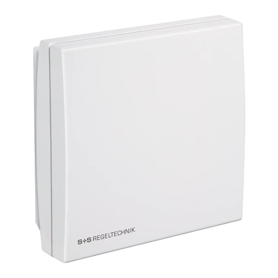 S+S Regeltechnik AERASGARD RLQ-W Operating Instructions, Mounting & Installation