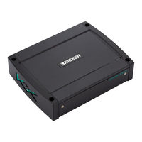 Kicker KXMA800.4 Owner's Manual
