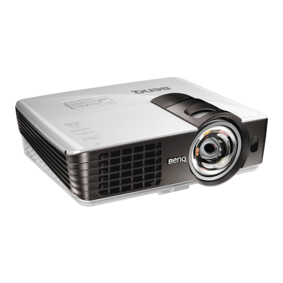BenQ MW821ST Quick Start Manual