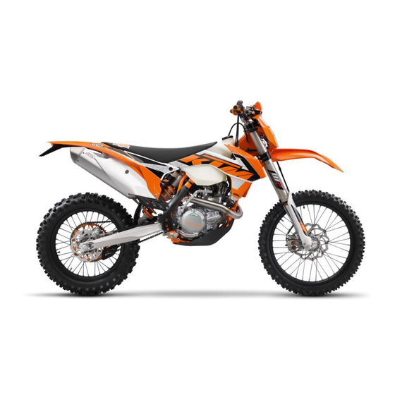 KTM 450 EXC EU 2016 Owner's Manual