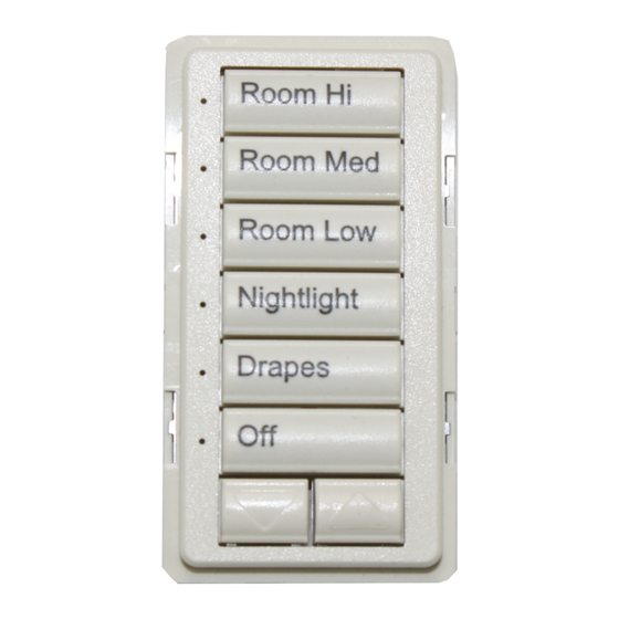 Lutron Electronics HOMEWORKS seeTouch SKD-1B Installation Instructions