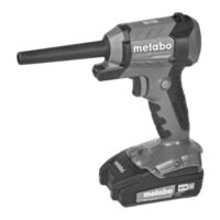Metabo BP 18 LTX BL Original Instructions Manual