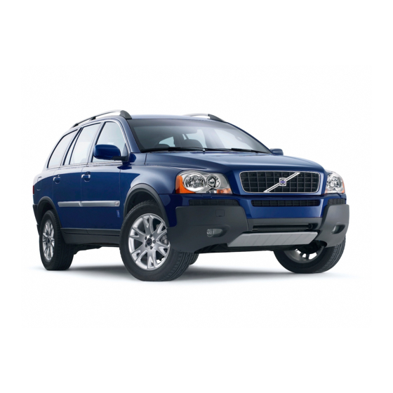 Volvo XC90 2003 Installation Instructions Manual