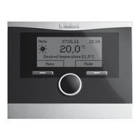 Vaillant VRC 470 Installation Instructions Manual