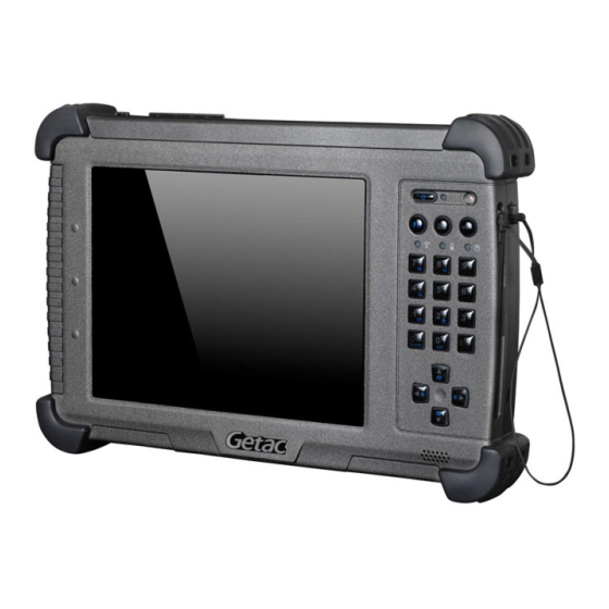Getac E100 User Manual