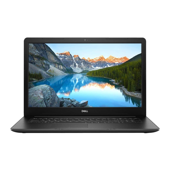 Dell Inspiron 3793 Setup And Specifications