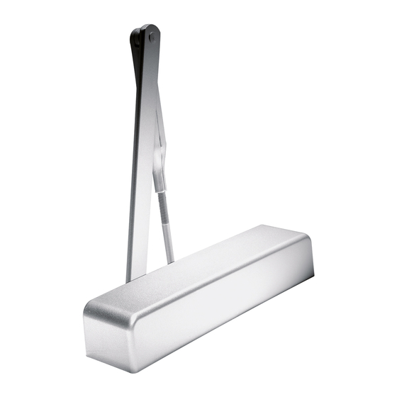 Dorma STA Series Manual
