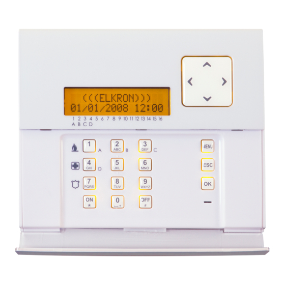 Elkron MP500/4N Programming Manual