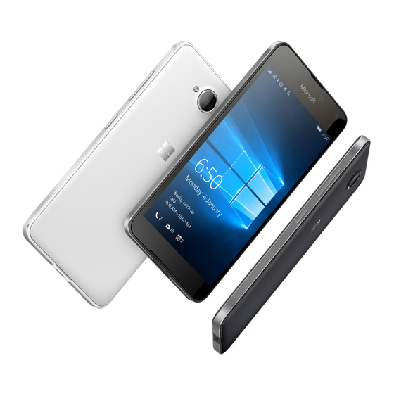 Microsoft Lumia 650 Manuals