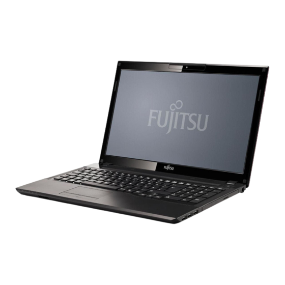Fujitsu LIFEBOOK AH552 Manuals