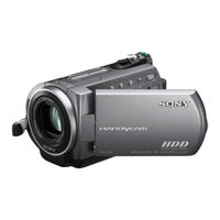 Sony DCR-SR42A - Handycam Hard Disc Drive Digital Video Camera Recorder Manual