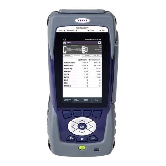 Viavi ONX-580 User Manual