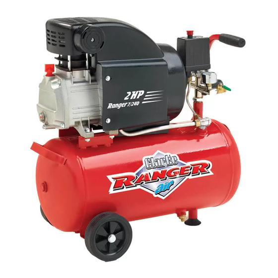 Clarke Ranger 7/240 Operation & Maintenance Instructions Manual