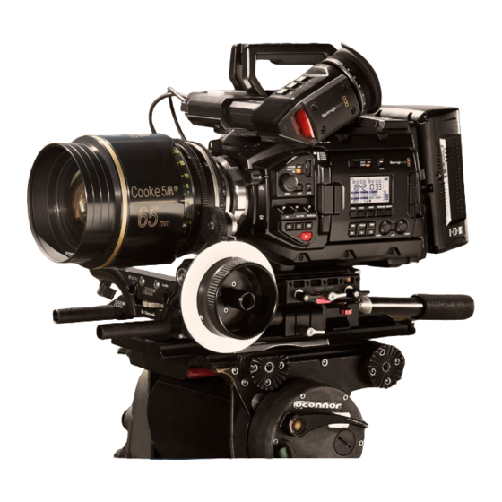 Blackmagicdesign URSA Mini Installation And Operation Manual