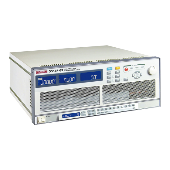 Prodigit 3356F Operation Manual