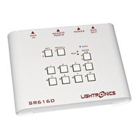 Lightronics SR616D Owner's Manual