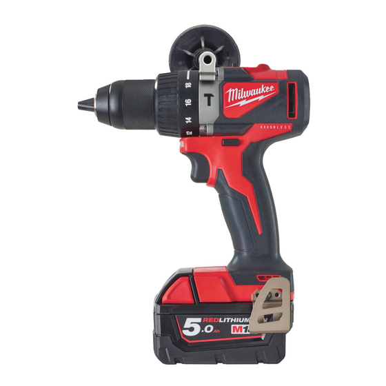 Milwaukee M18 BLPD2-402X Original Instructions Manual