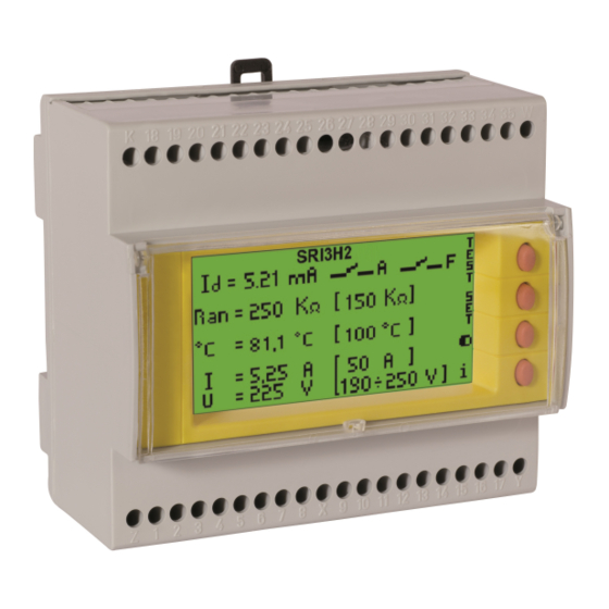 Dossena SRI3/H2 Quick Start Manual