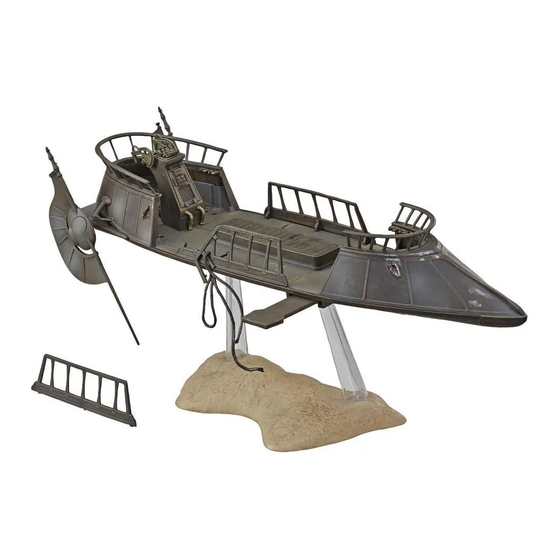 Hasbro Kenner Disney TATOOINE SKIFF E6060 Quick Start Manual