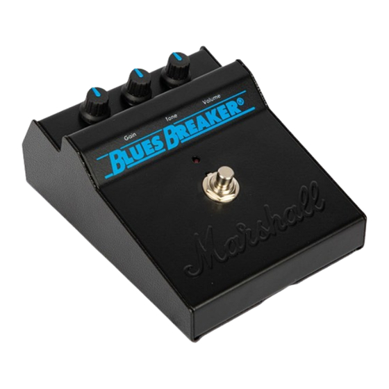 Marshall Amplification BLUESBREAKER Manual