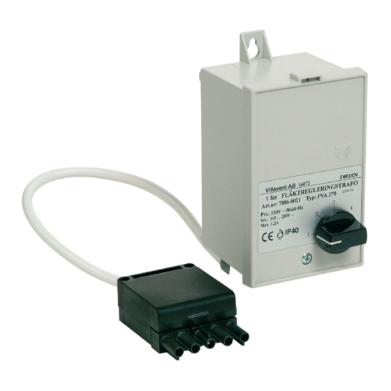 SystemAir RE 1 User Manual