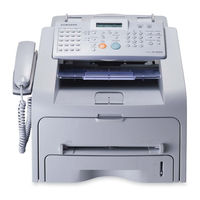 Samsung SF 565P - Monochrome Laser Printer User Manual
