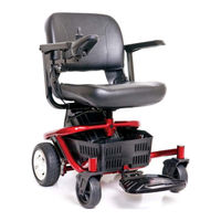 Golden Technologies LiteRider ptc GP160 Owner's Manual