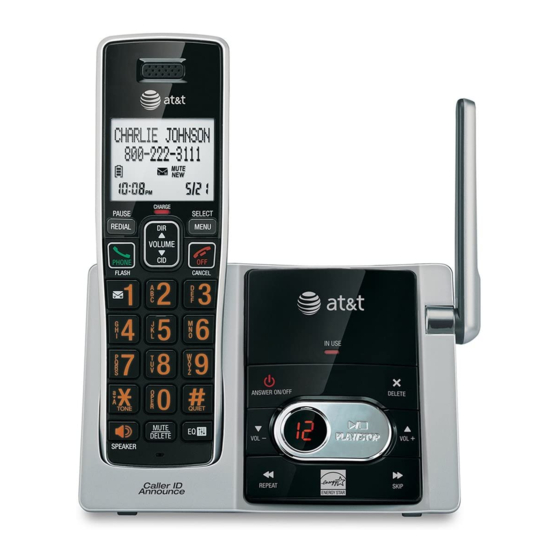AT&T CL82113 Quick Start Manual