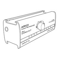 Fostex AR1O1 Owner's Manual