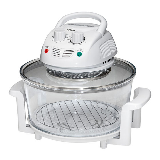 User Manuals: BOMANN HLO 2207 CB Convection Oven