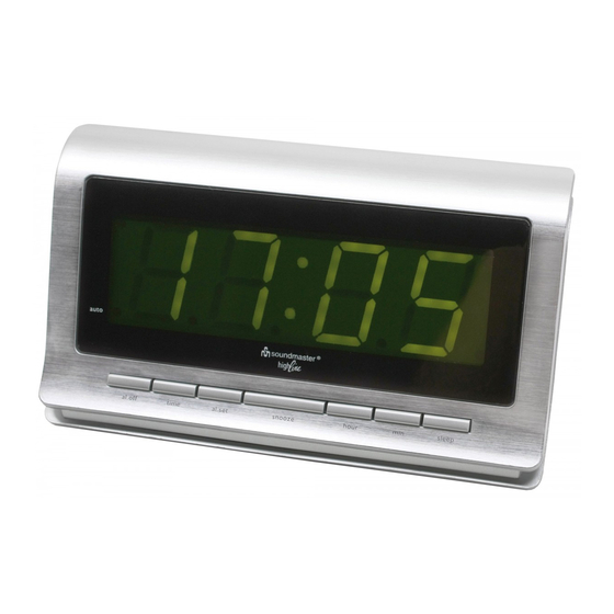 SOUNDMASTER Highline UR 8680 Manual