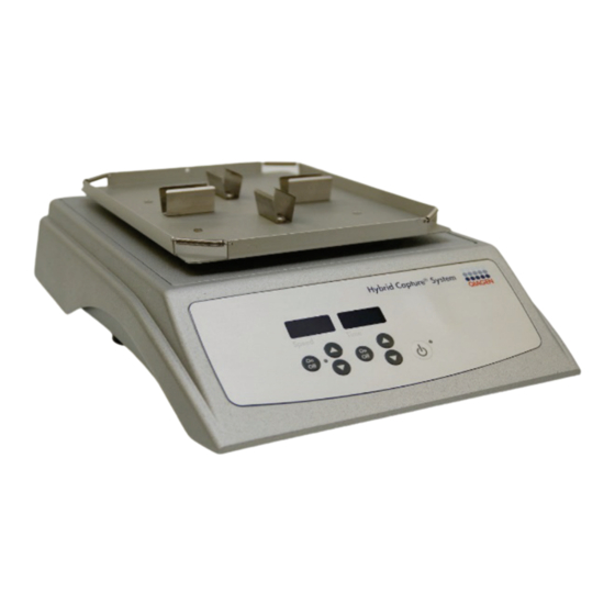 Qiagen Hybrid Capture Rotary Shaker 1 User Manual