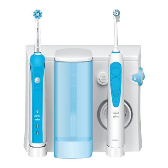 Braun Oral-B OXYJET PRO 1000 Smart Manual