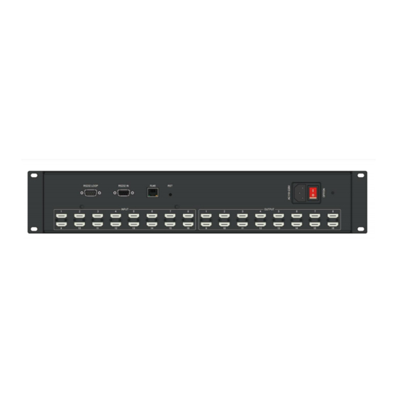 WolfPack VIS-PHD1616 Manual
