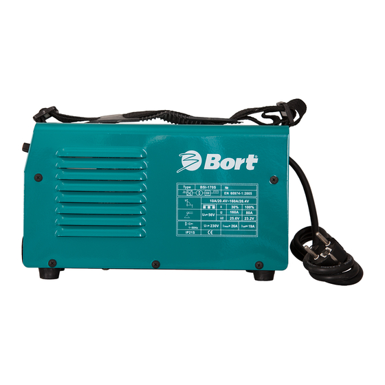 Bort BSI-170S Manual