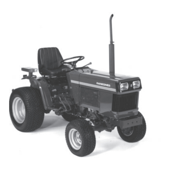 Textron Ransomes CT445 Operator Instructions Manual