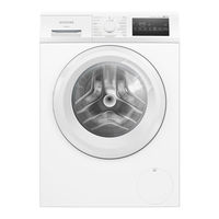 Siemens WM14N2E4FG User Manual And Installation Instructions