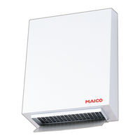 Maico AWV 12/2 EC Installation And Operating Instructions Manual