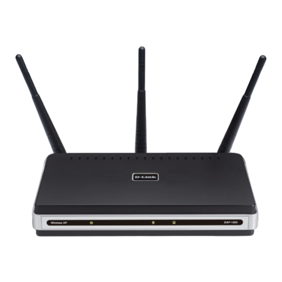 D-Link RangeBooster DAP-1353 Quick Installation Manual