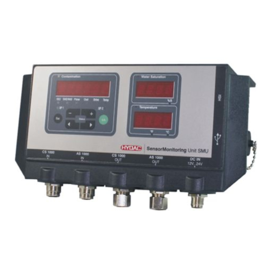 Hydac SMU 1200 Operating Instructions Manual