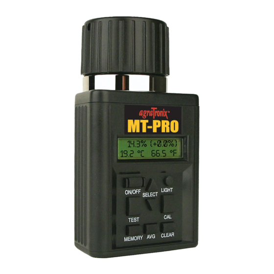 agratronix MT-PRO Operator's Manual