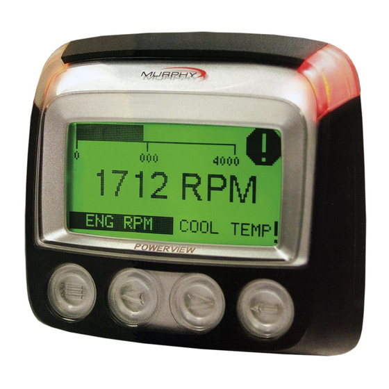Enovation Controls Murphy PowerView PV101-C User Manual