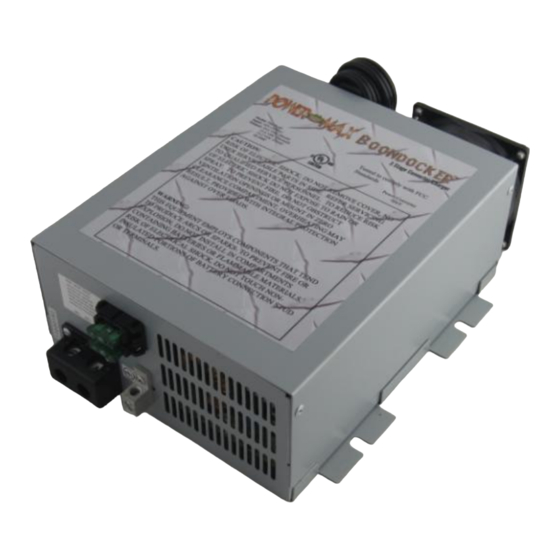 PowerMax BOONDOCKER PM3B Installation & Maintenance