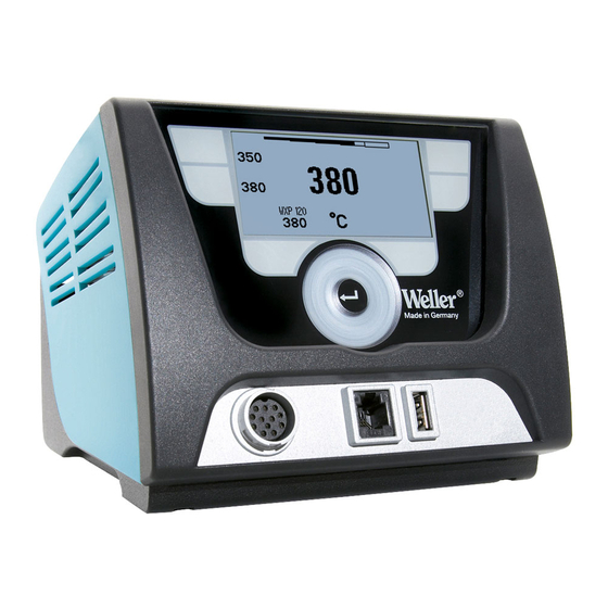 Weller WX1012 Operating Instructions Manual