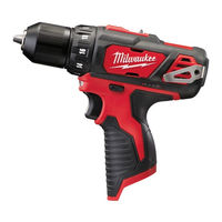 Milwaukee M12BD-0 Operator's Manual