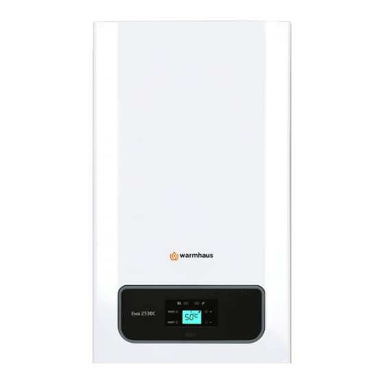 Warmhaus EWA 2525C Installation & Service Manual