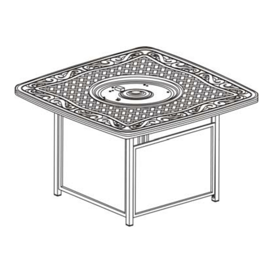 Hanover ORL4PCCFPSW2-TAN Assembly Instructions Manual