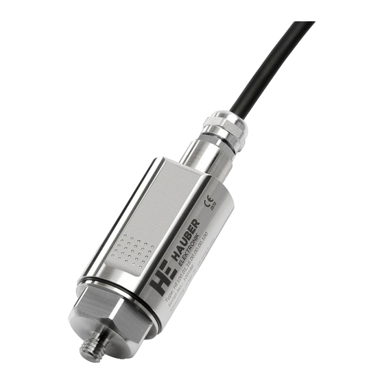 Hauber HE102 Series Manual