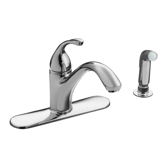 Kohler K-10412 Homeowner's Manual